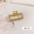 Metal Hollow Hair Claw